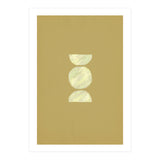 Olive green shapes (Print Only) thumbnail