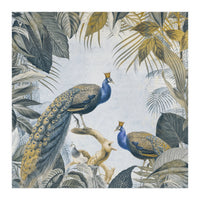 Fantastic Peacock Kings Gold Look (Print Only)