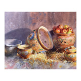 Sunny still life with straw (Print Only) thumbnail