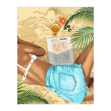 Keep Palm & Carry On Wall Art | Tropical Beach Bikini Fashion Travel Chai (Print Only) thumbnail