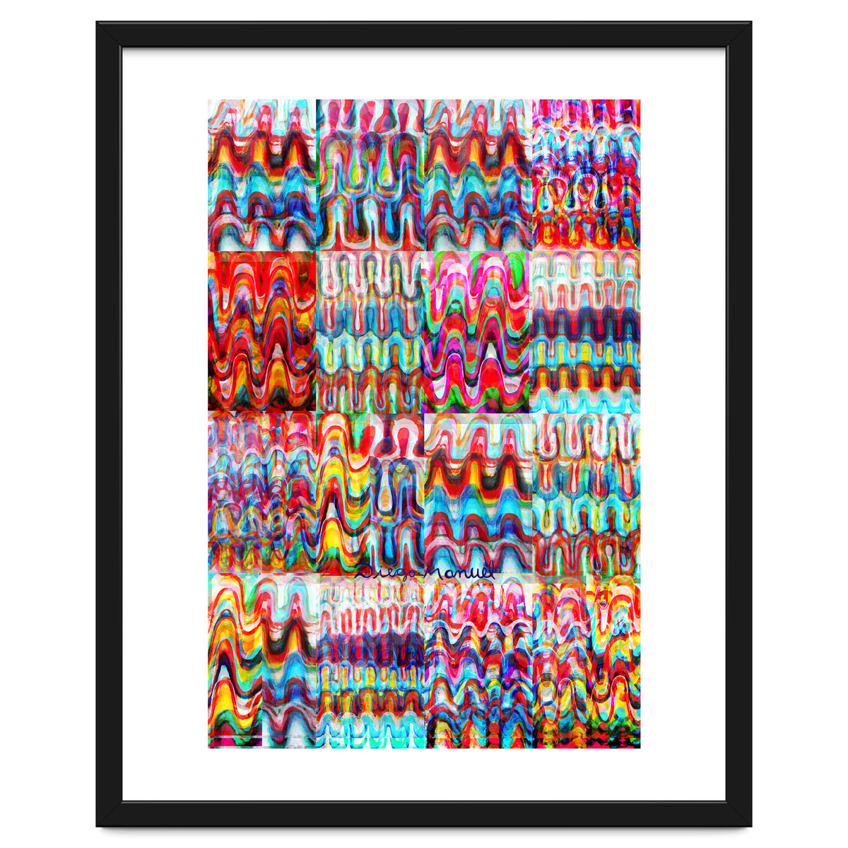 Pop abstract color full