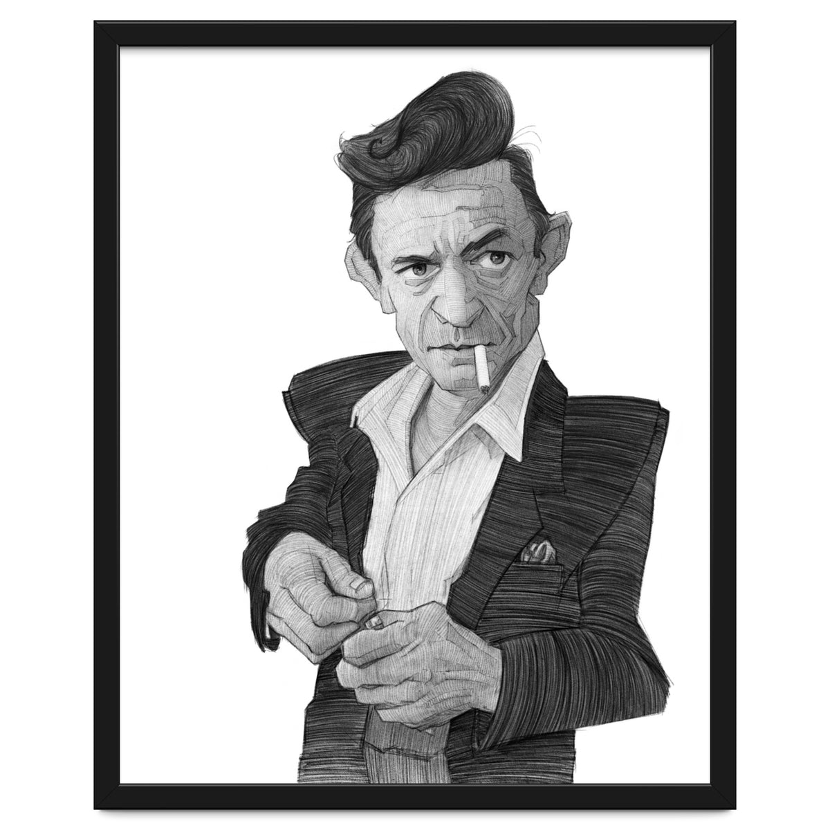 Johnny Cash Portrait