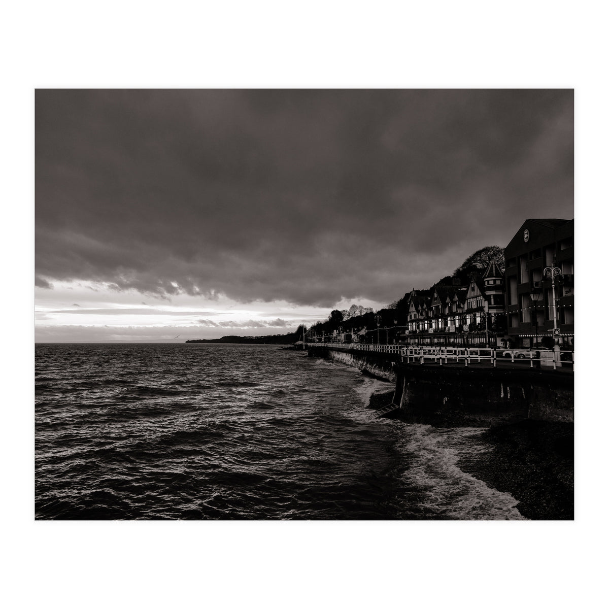 Stormy Day at Penarth (Print Only)