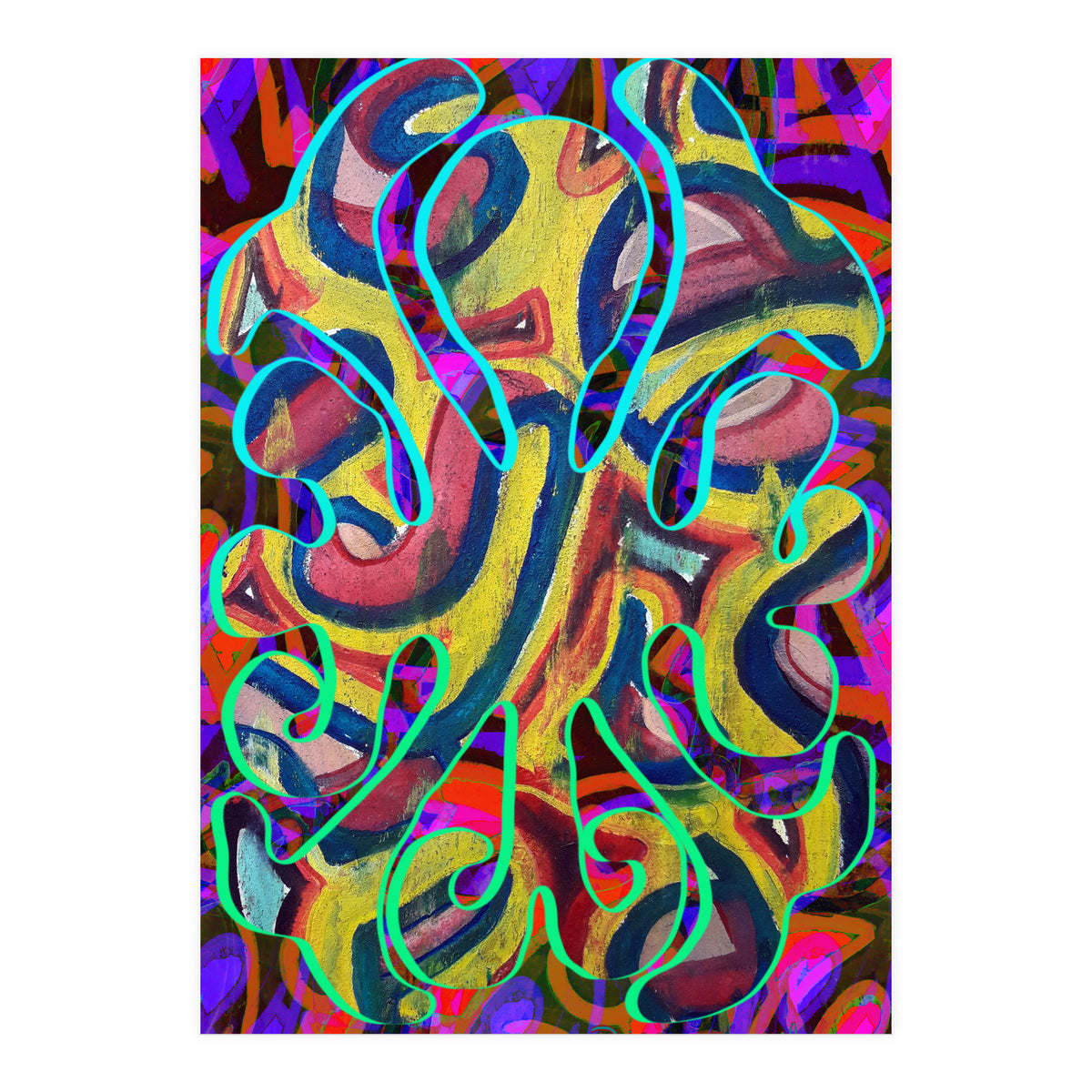 Pop Abstract 2023 Tapiz 53 (Print Only)