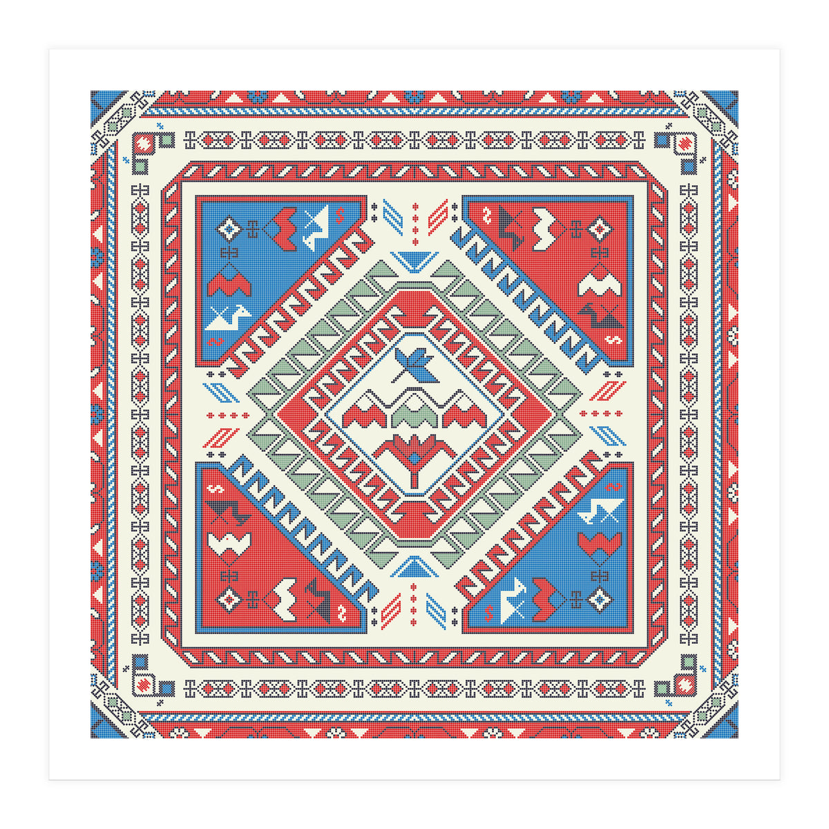 Georgian rug 1 (Print Only)