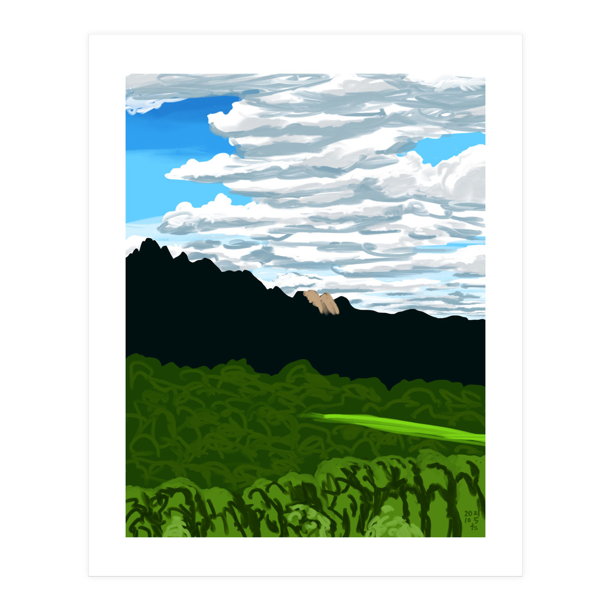 Deep Breath (Print Only)