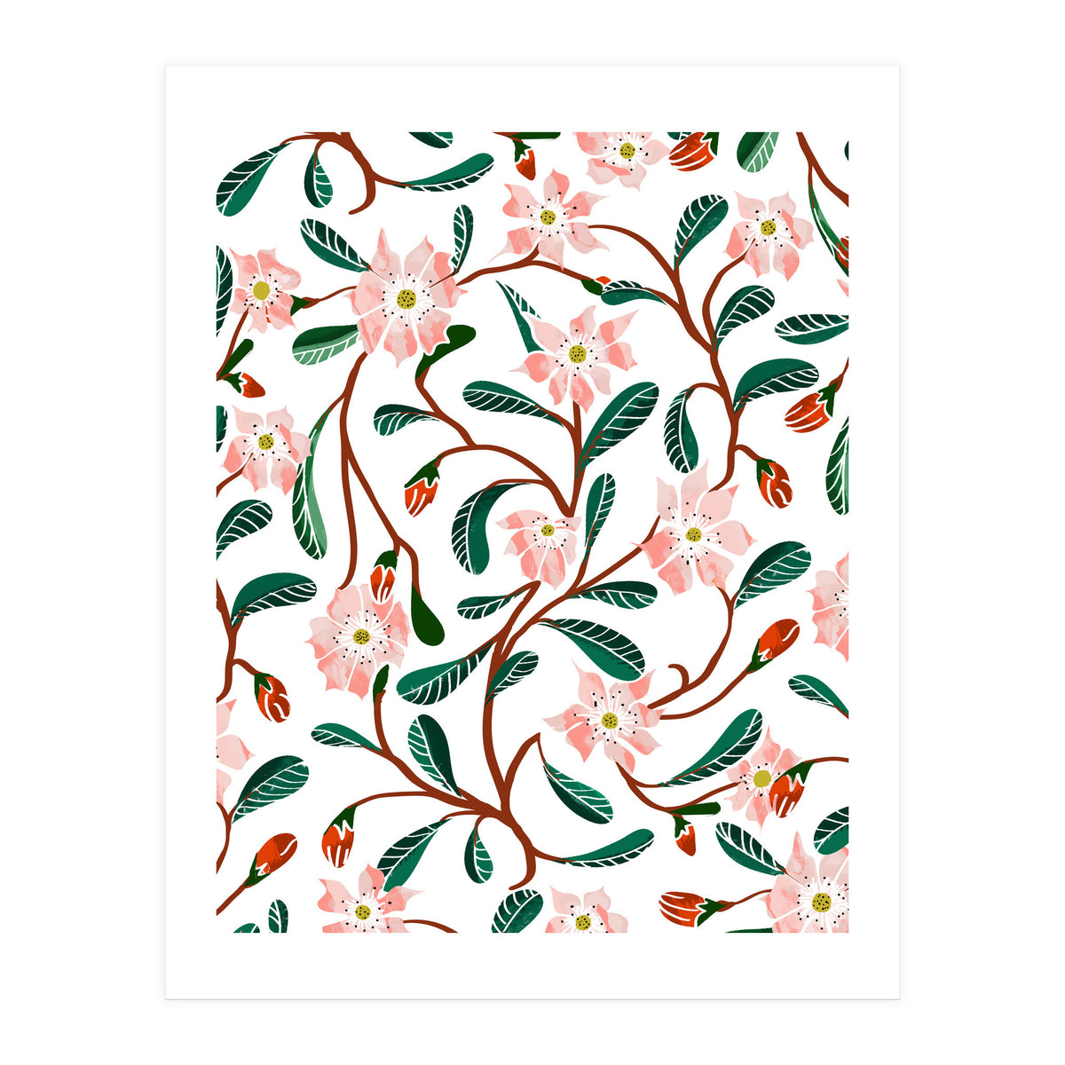Floral Deco (Print Only)