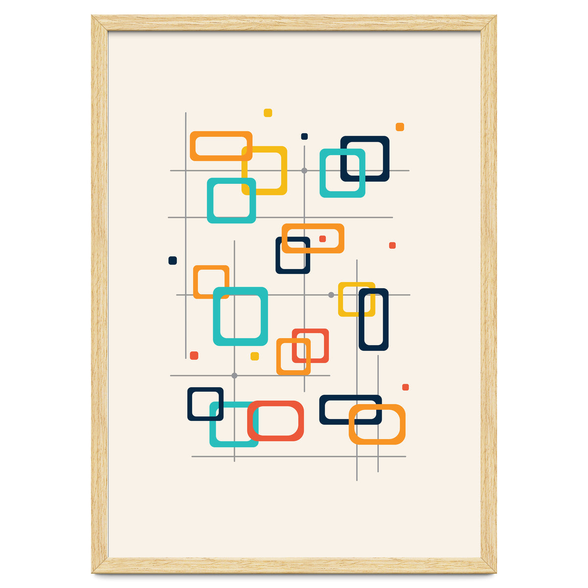 Mid Century Modern Geometry 016