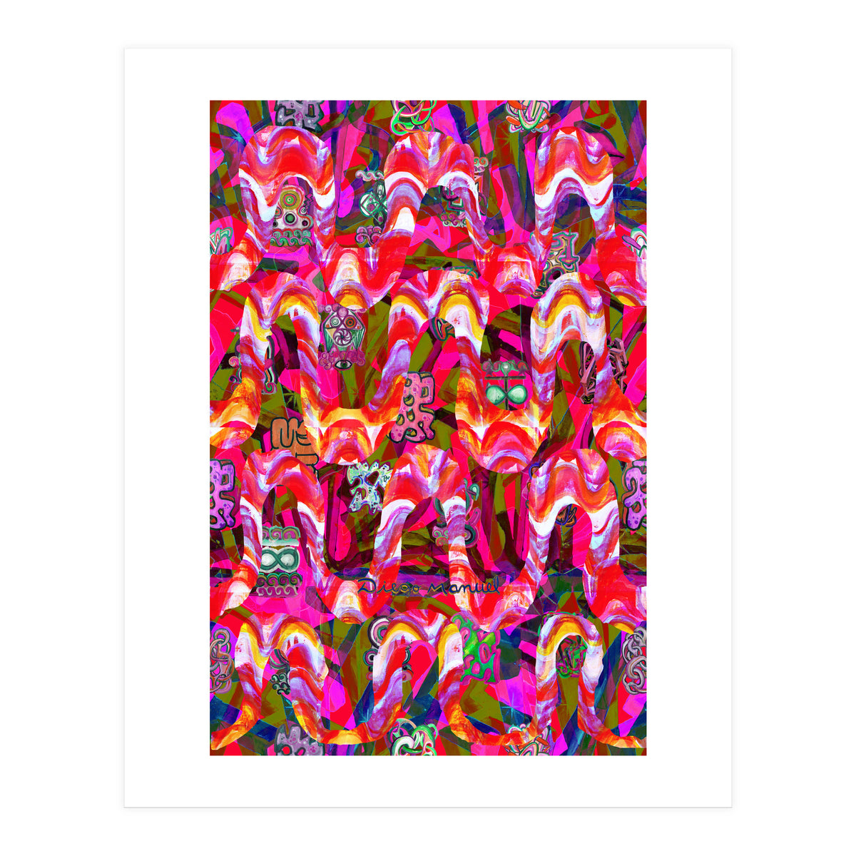 Pop Abstract 12 (Print Only)