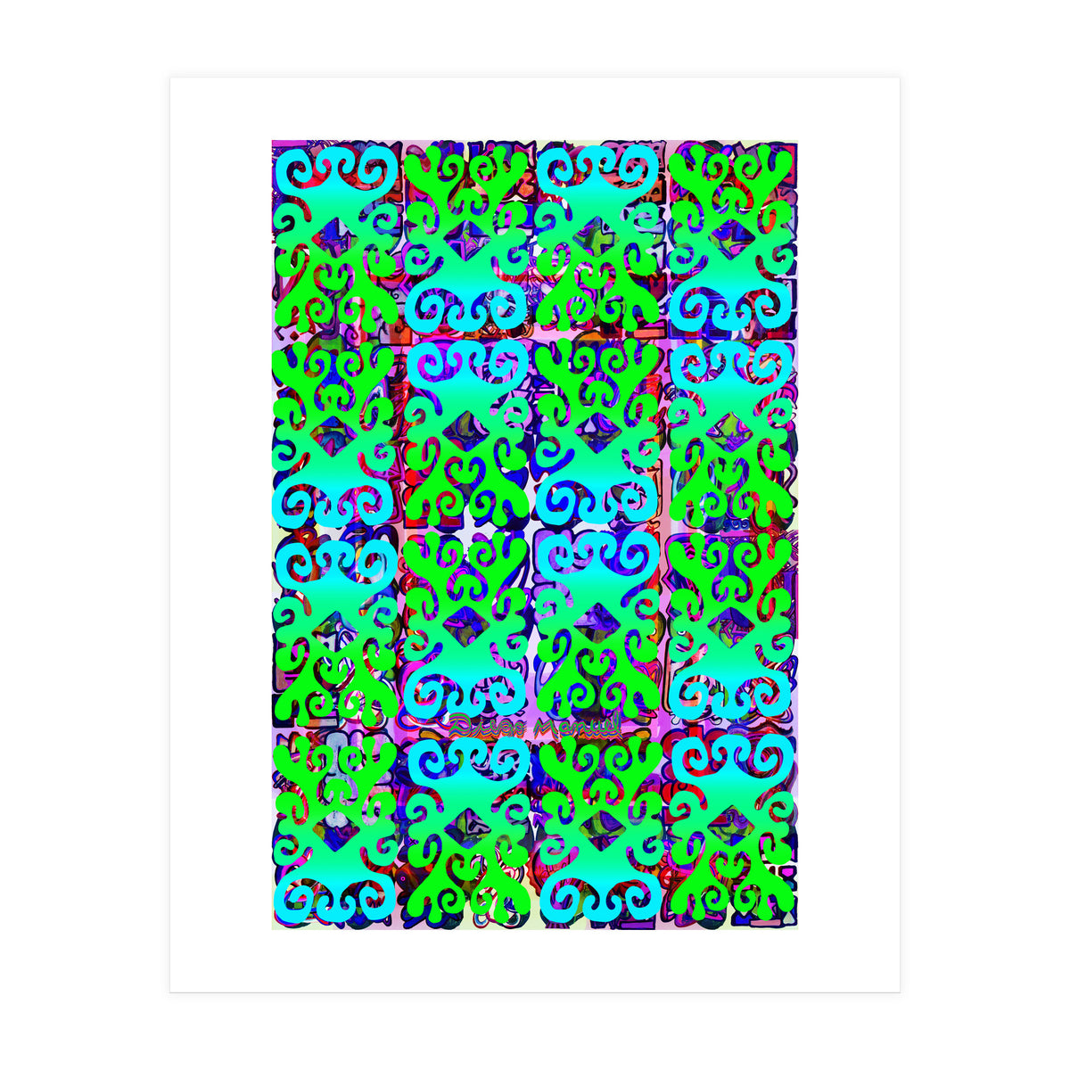 Tapiz Perfiles 2023 19 (Print Only)