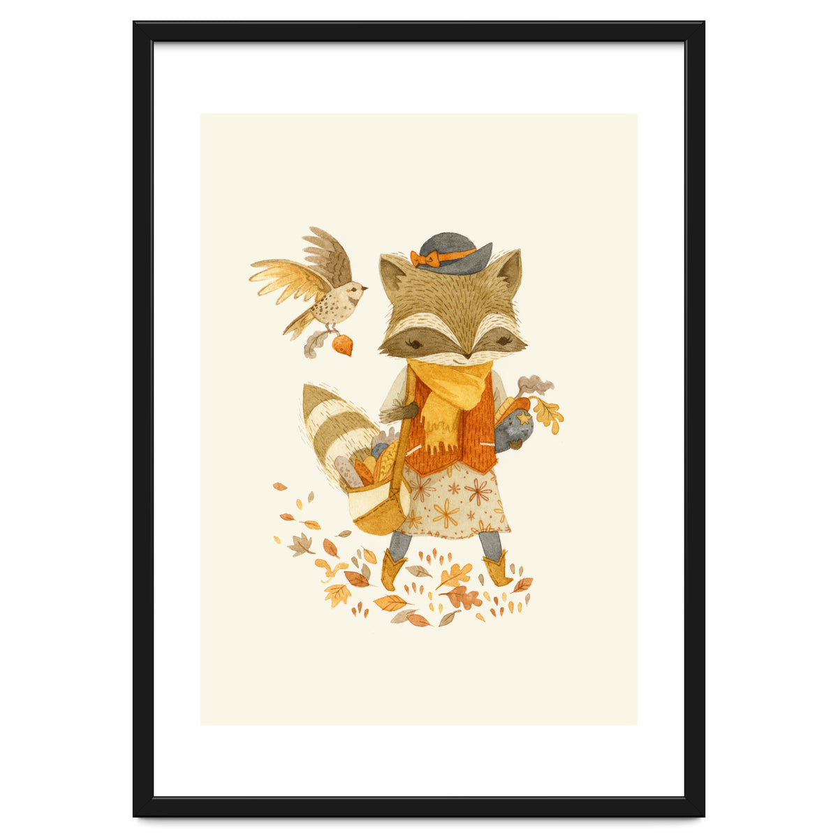 Rebecca The Radish Raccoon