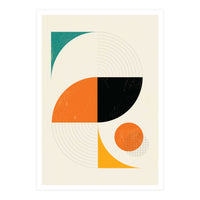 Mid Century Modern Abstract Pop  (Print Only)