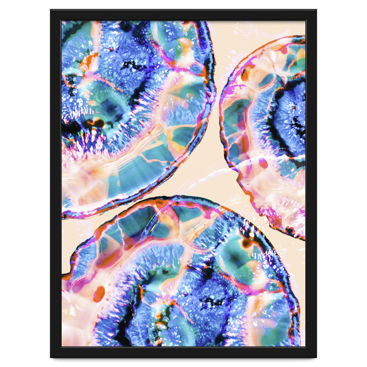 Abstract Agate Painting