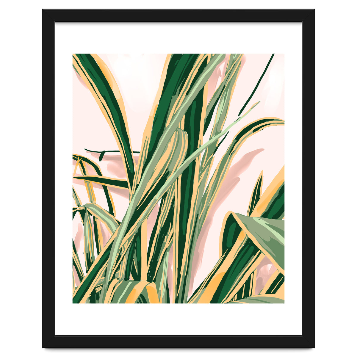 Blush Botanical Unfolding