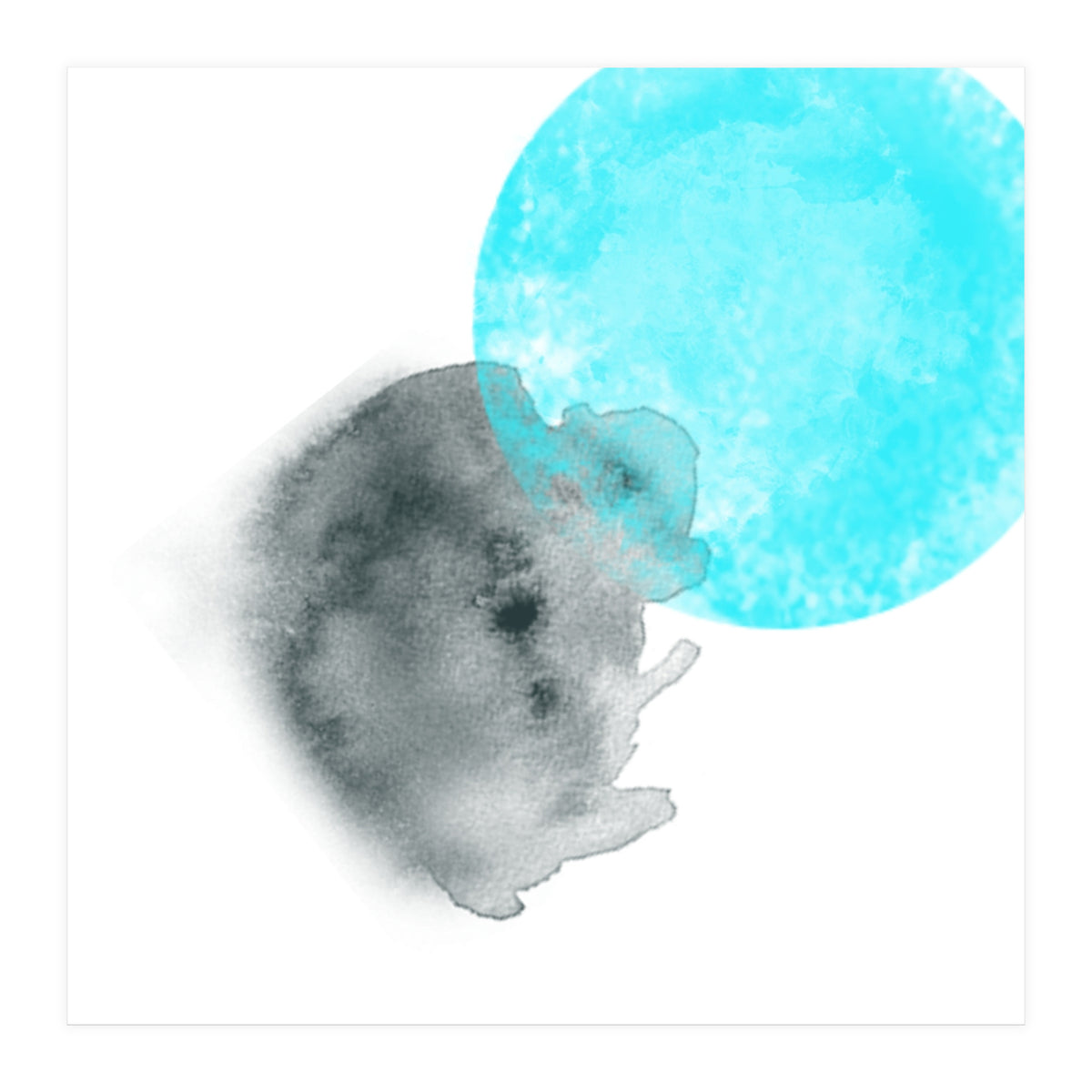 Blue And Gray (Print Only)