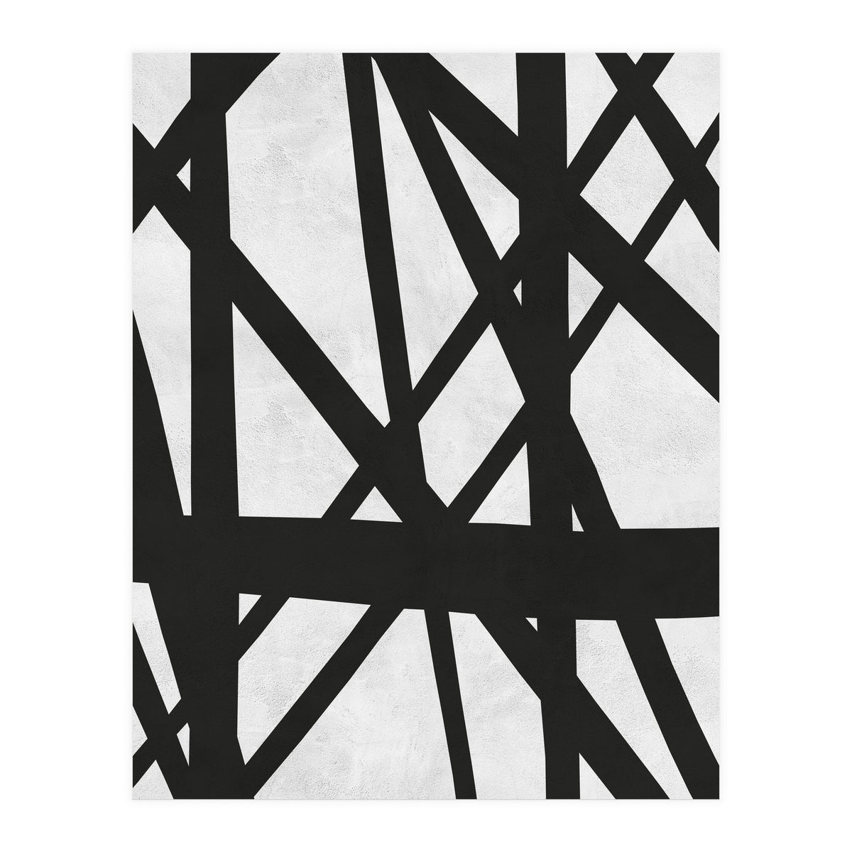 Expressionist black and white III (Print Only)