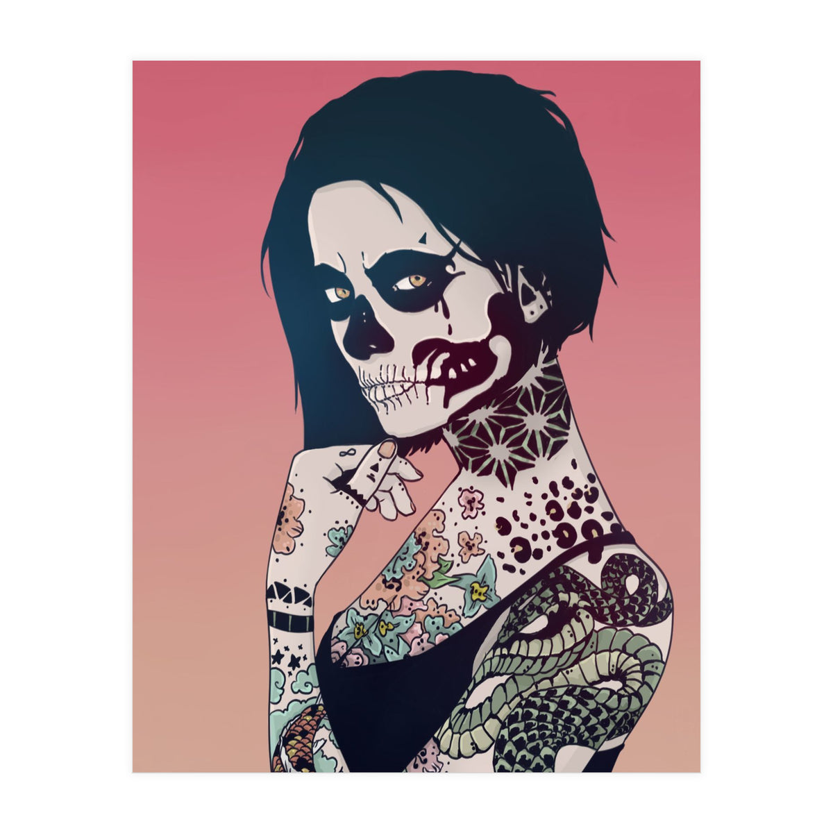 Snake Lady (Print Only)