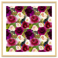 Water Colour Rose Pattern