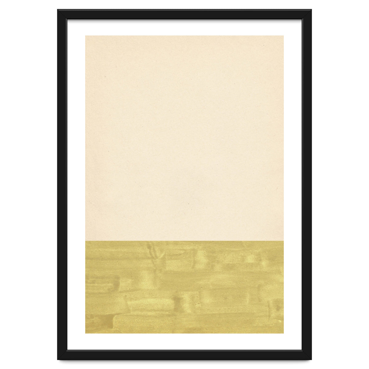 Green and beige color blocks