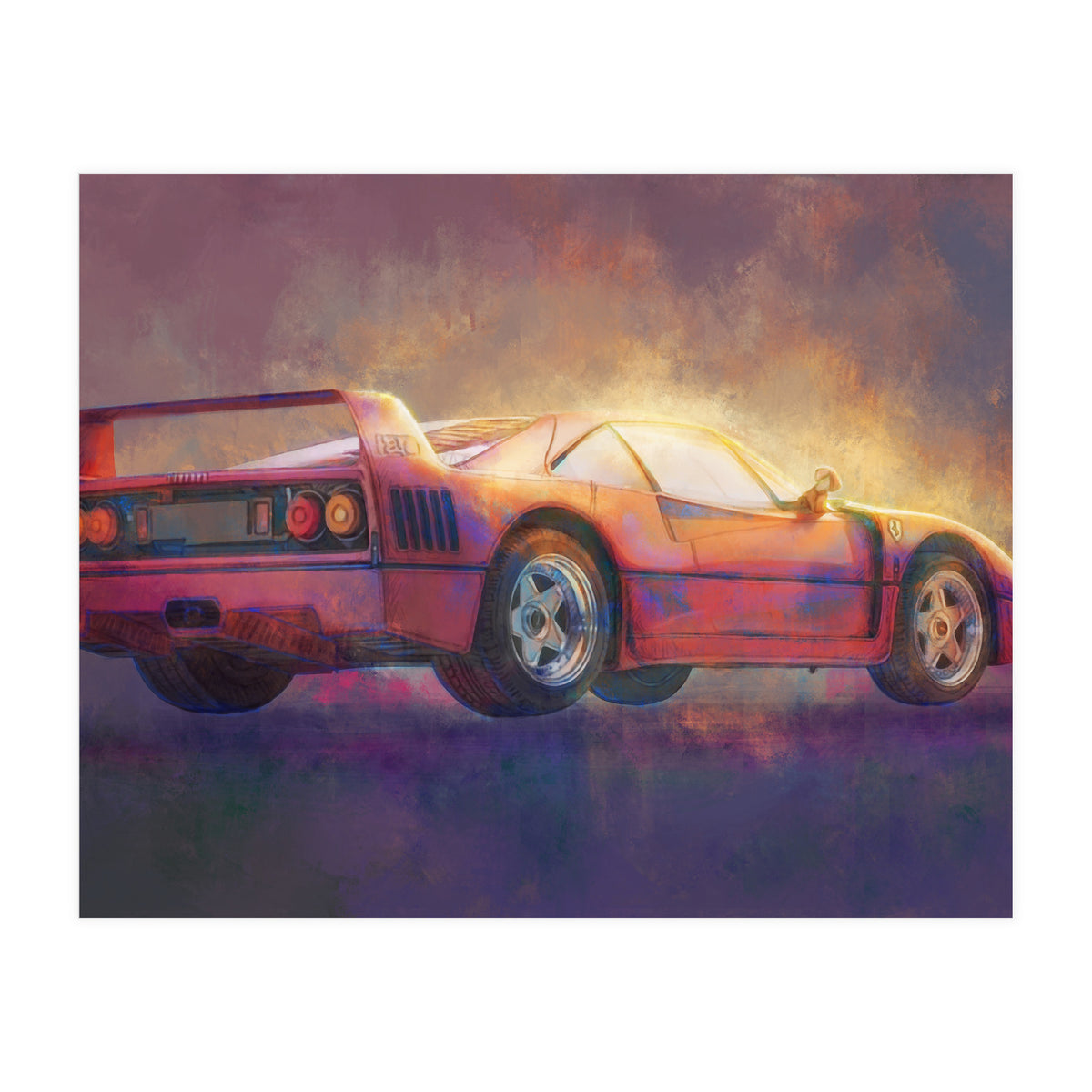 Ferrari F40 (Print Only)