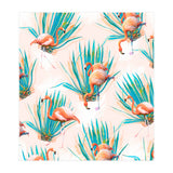Anaglyph Flamingos with cactus (Print Only) thumbnail