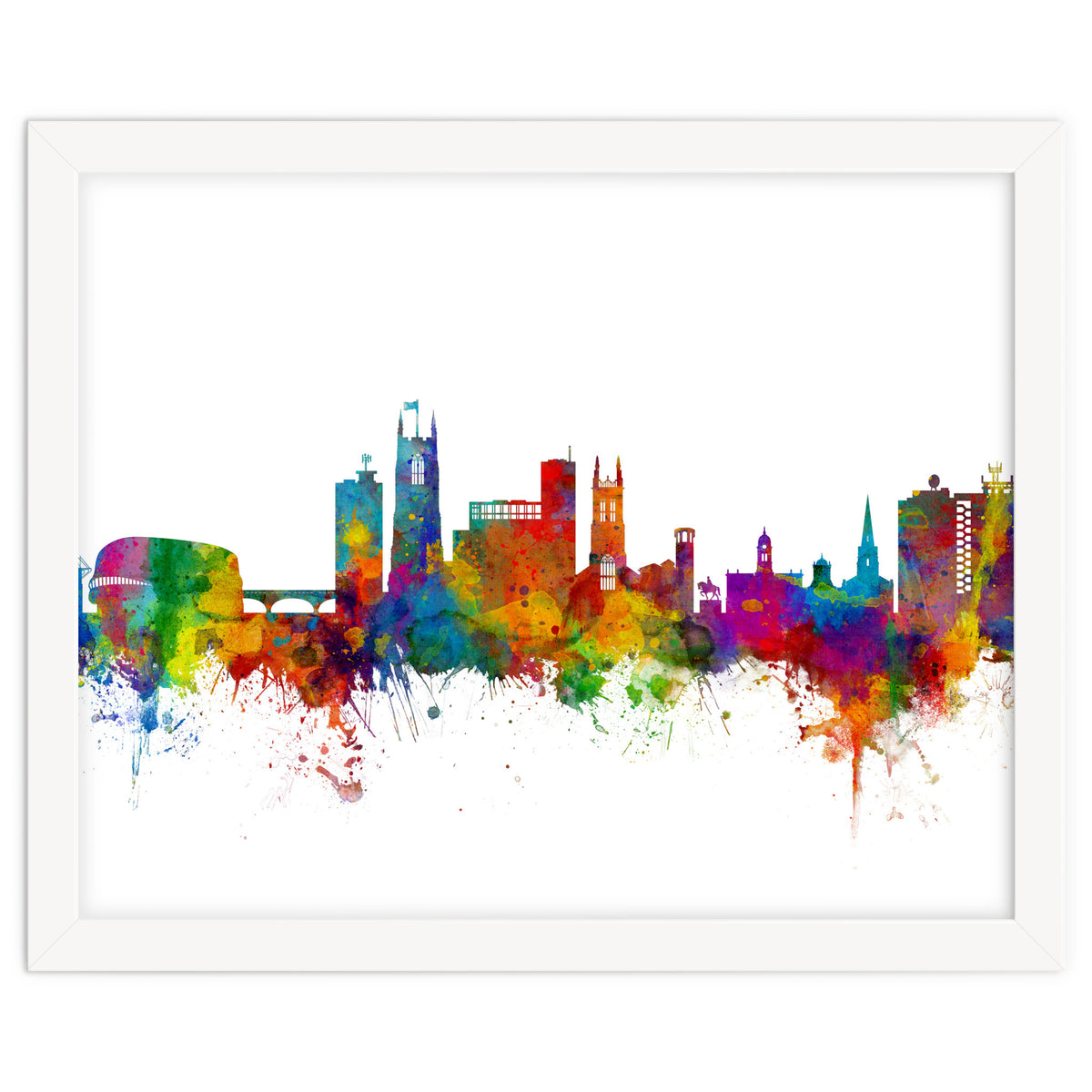 Derby England Skyline