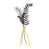 Black Watercolor Bouquet (Print Only) thumbnail