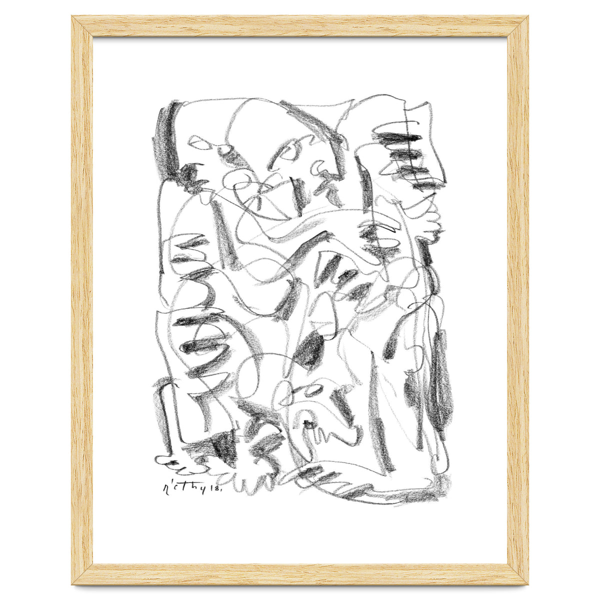 Out of the Shadows - b&w