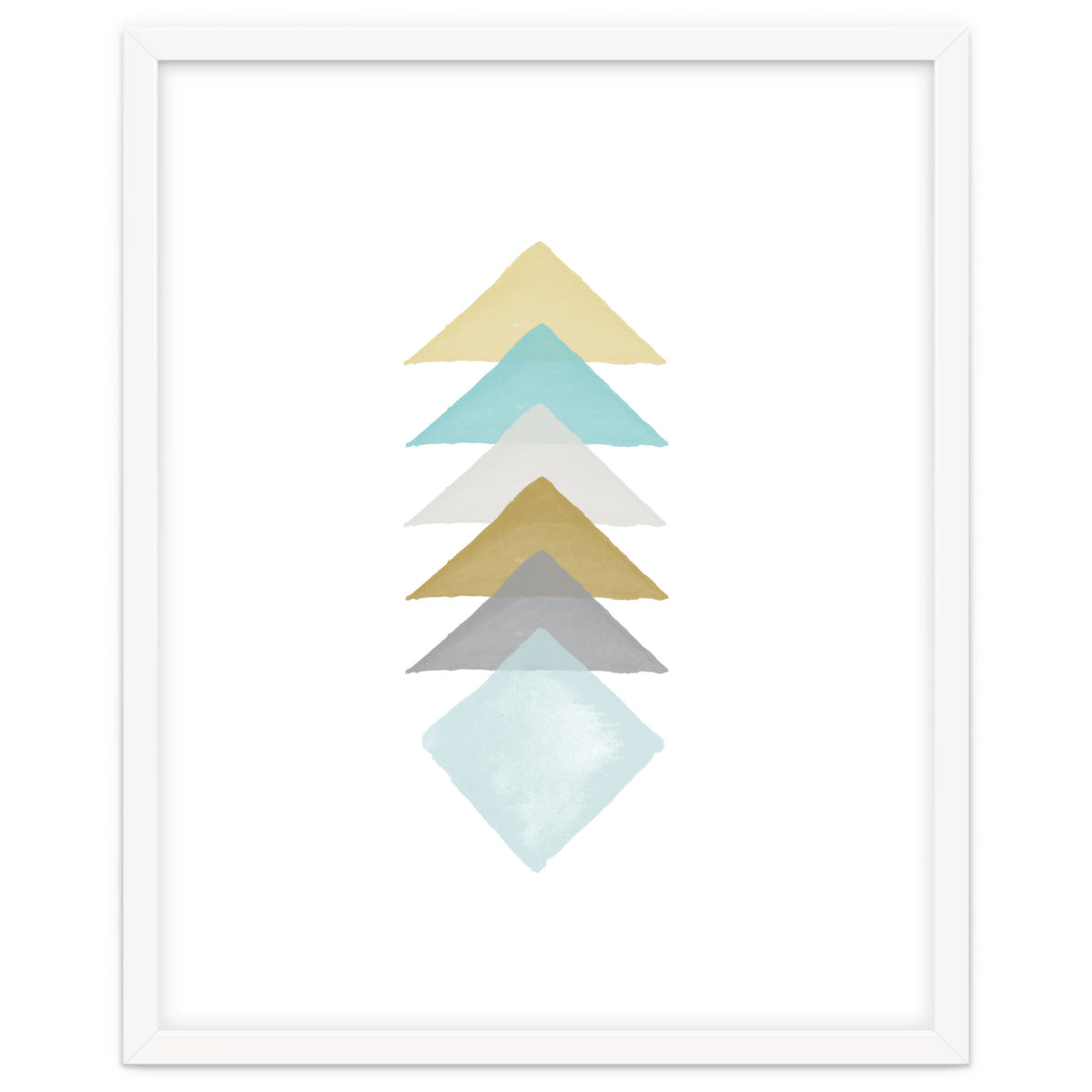 Watercolor Triangles