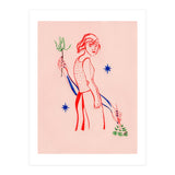 Red lips woman (Print Only) thumbnail