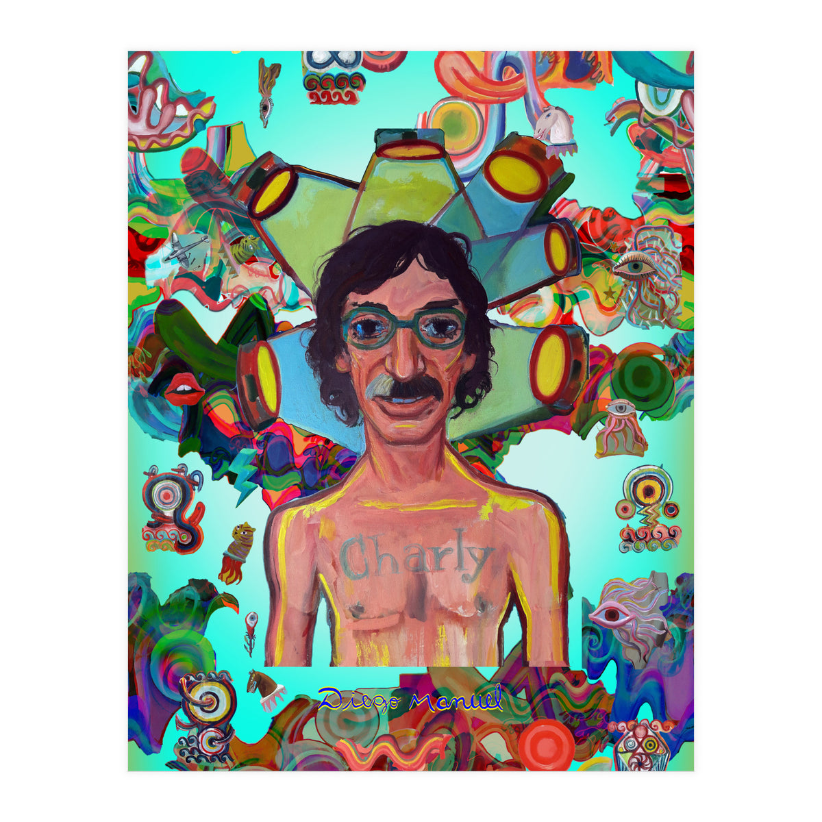 Charly Y Graffitis (Print Only)