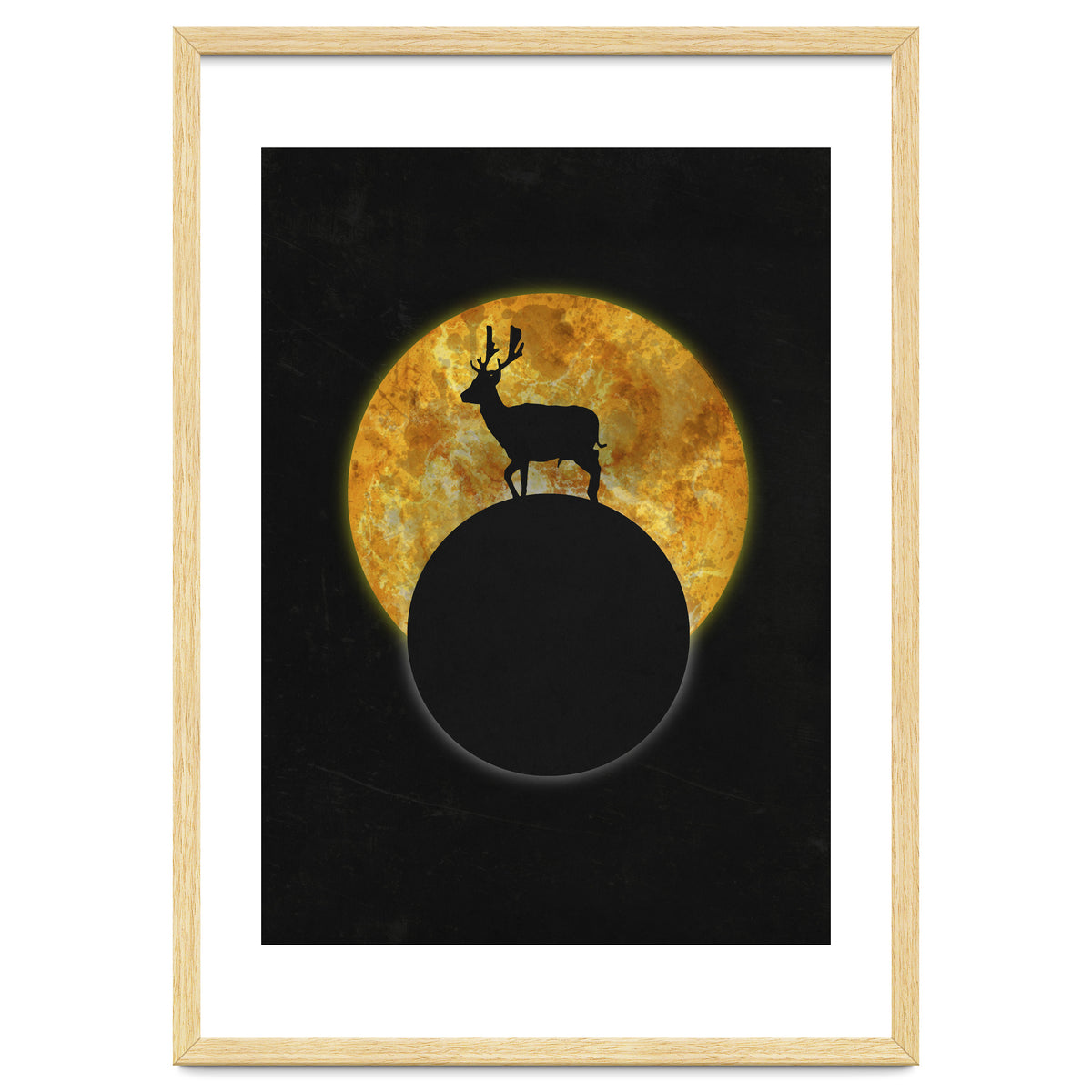 Deer On The Moon