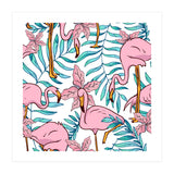 Boho Flamingo (Print Only) thumbnail