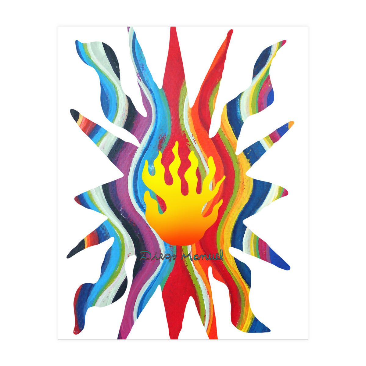 Fuego 31 Copia (Print Only)