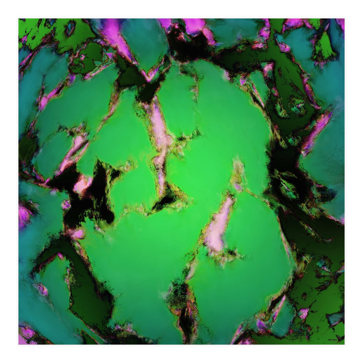 Soft Green Shatter (Print Only)