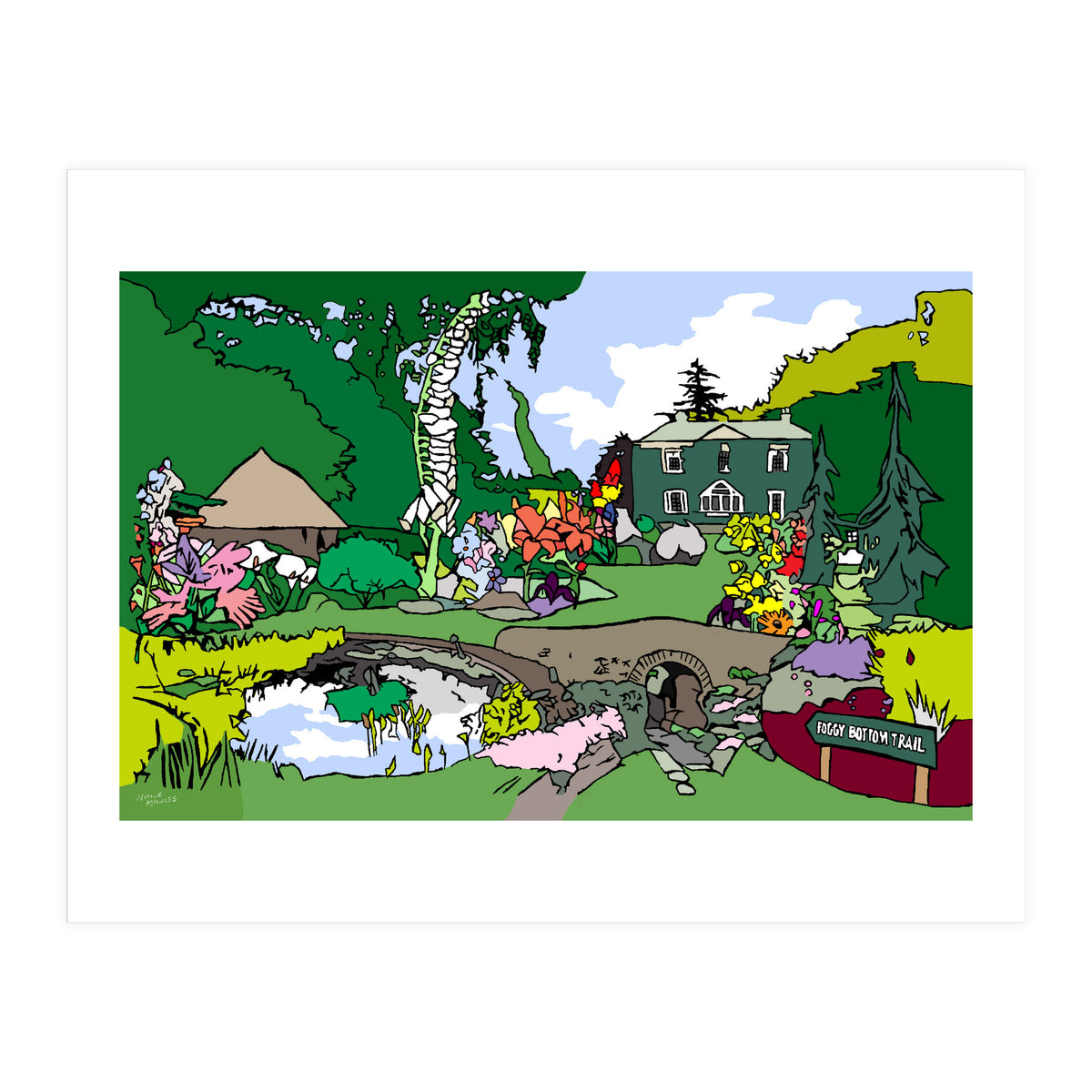 Bressingham Gardens (Print Only)