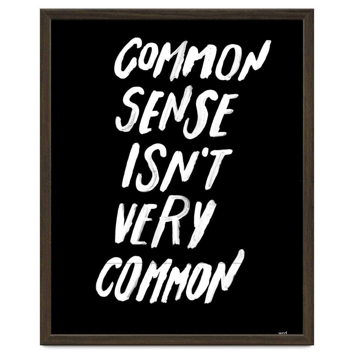 UNCOMMON SENSE