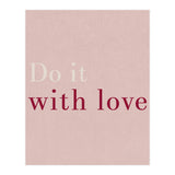 Do It With Love, Pink (Print Only) thumbnail