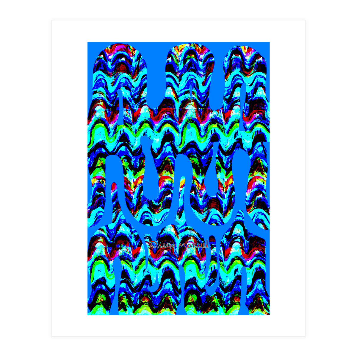 Pop Abstract A 34 (Print Only)