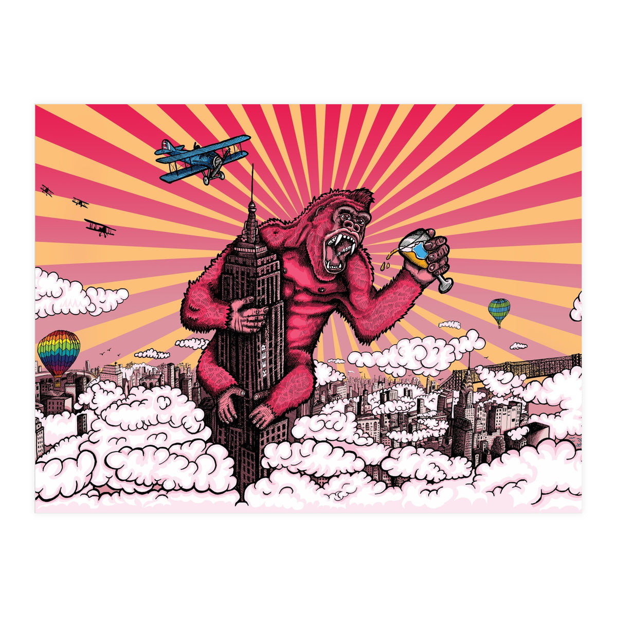 Beer Kong  (Print Only)