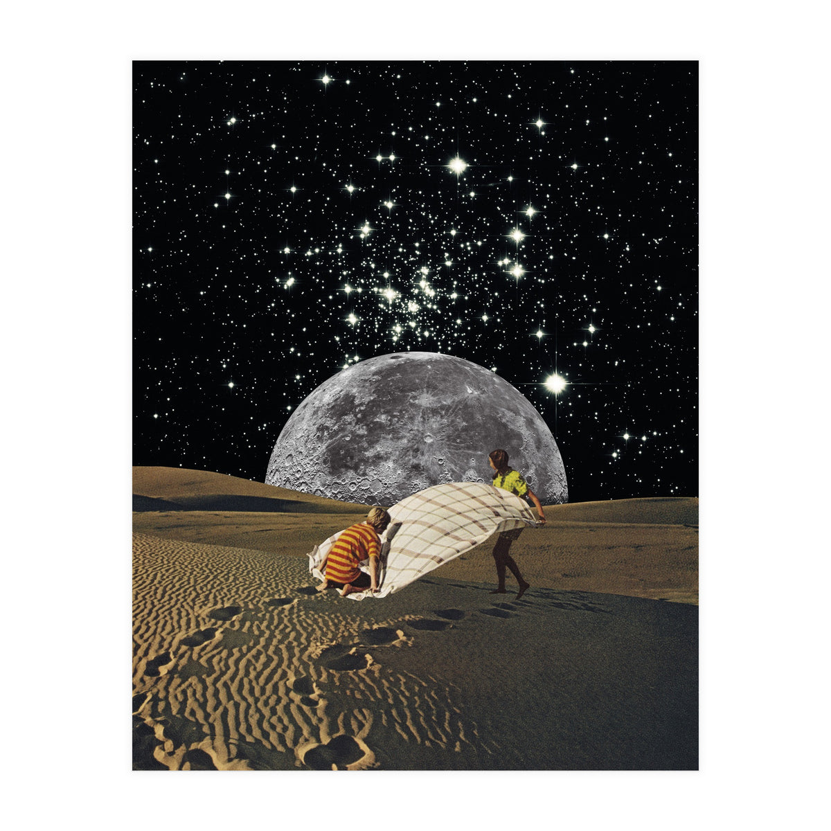 Stars And Desert (Print Only)
