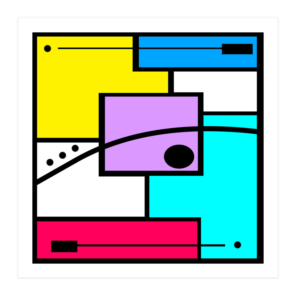 Abstrato Geométrico 37.3 (Print Only)