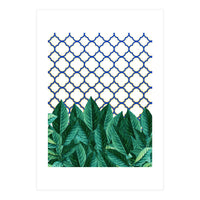 Leaves And Tiles (Print Only)
