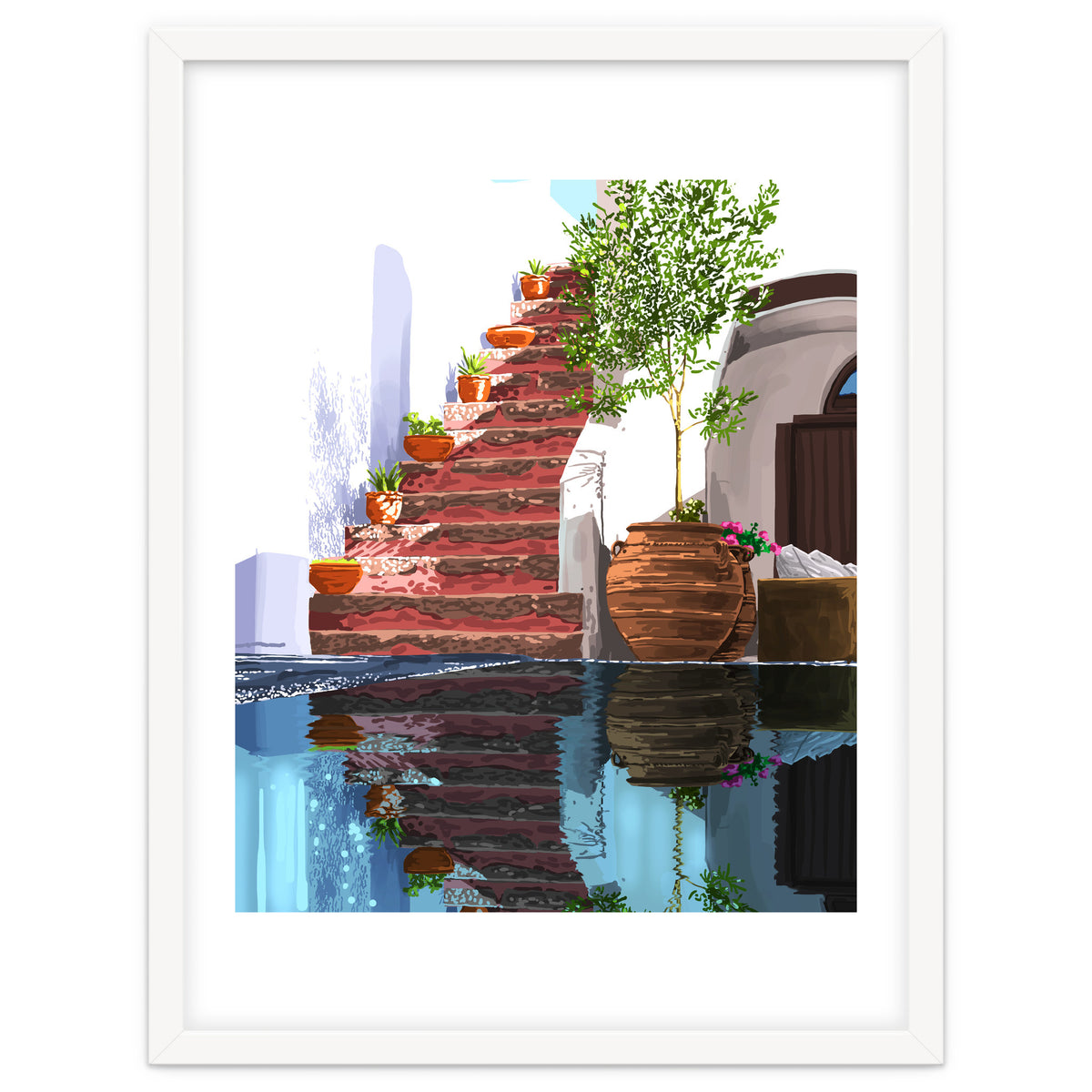 Serenity Weekend | Mindful Travel Greece Architecture | Rustic Earthy Swim Pool | Peace & Positivity