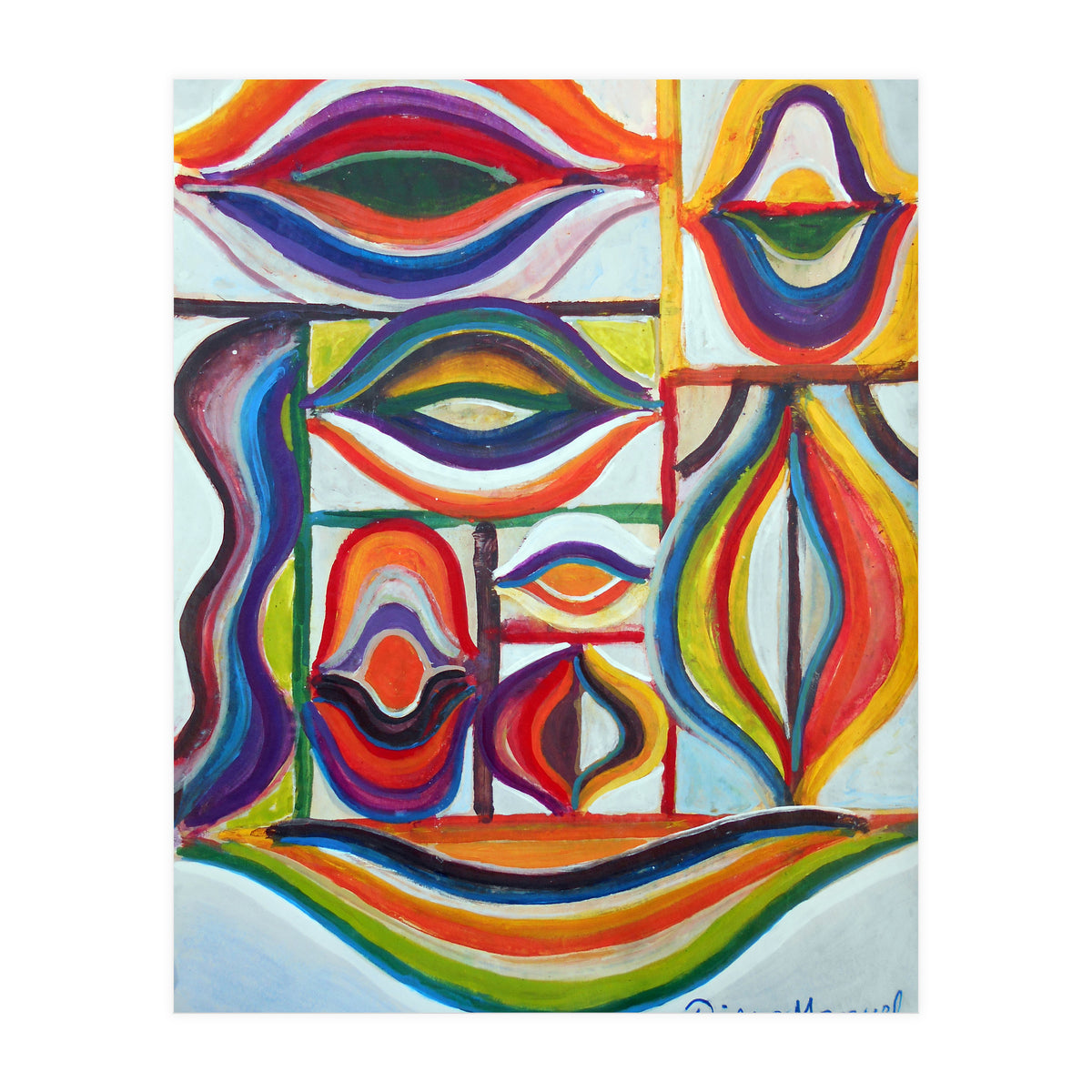 Ondas Cromaticas (Print Only)