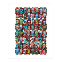 Formas 14 34 3d Y Calaveras 3 (Print Only)