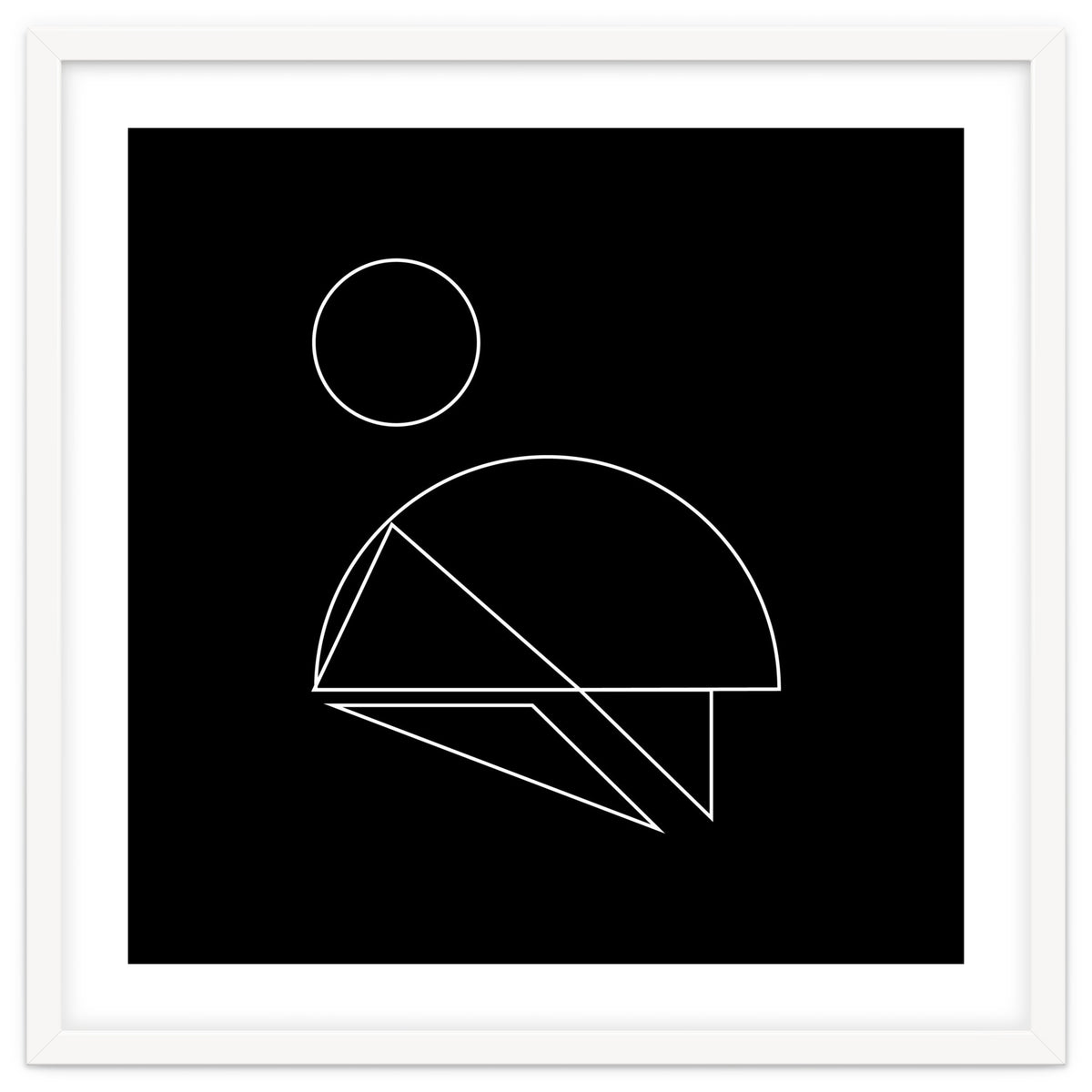 Mountain climber | minimal geometric