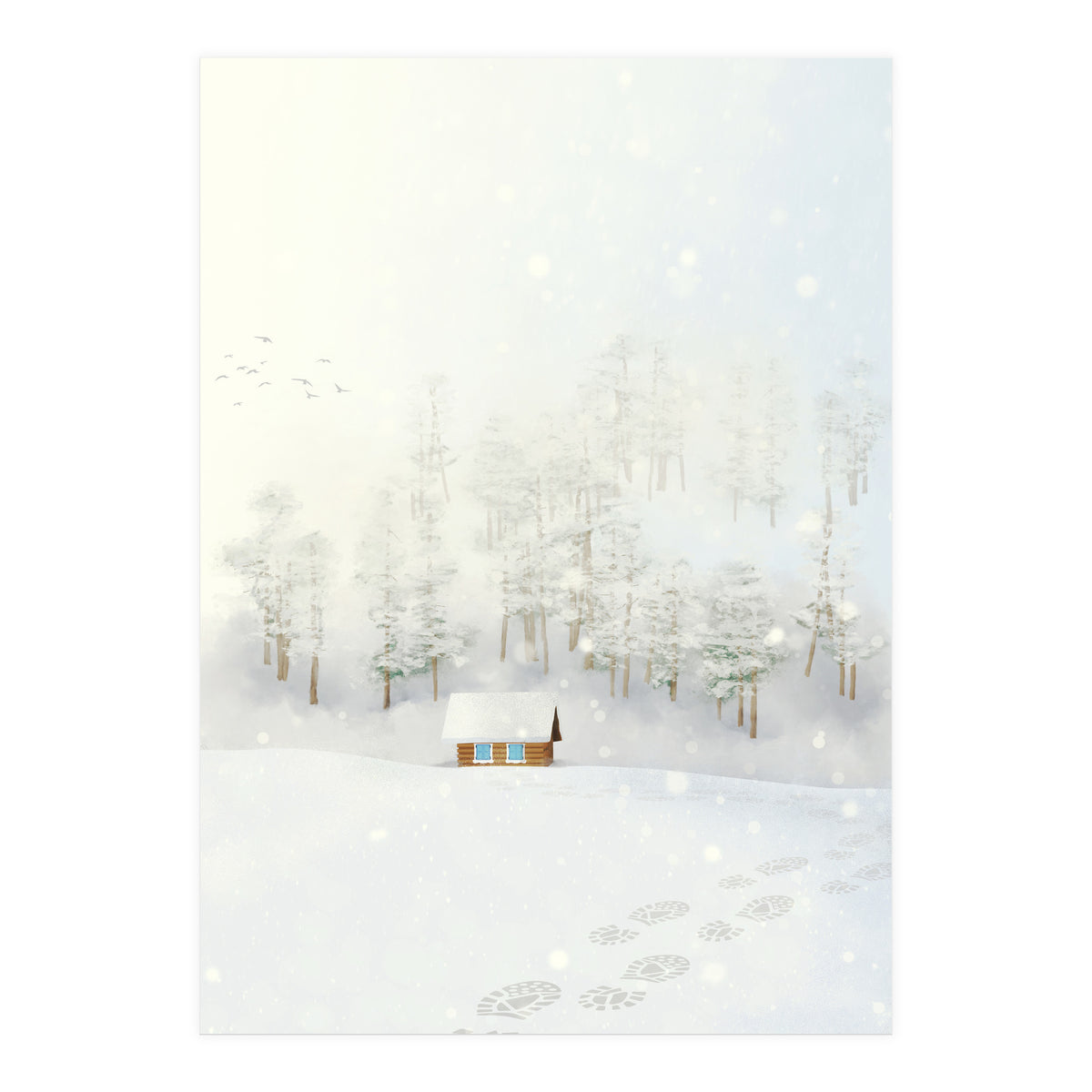 Snowy Day (Print Only)