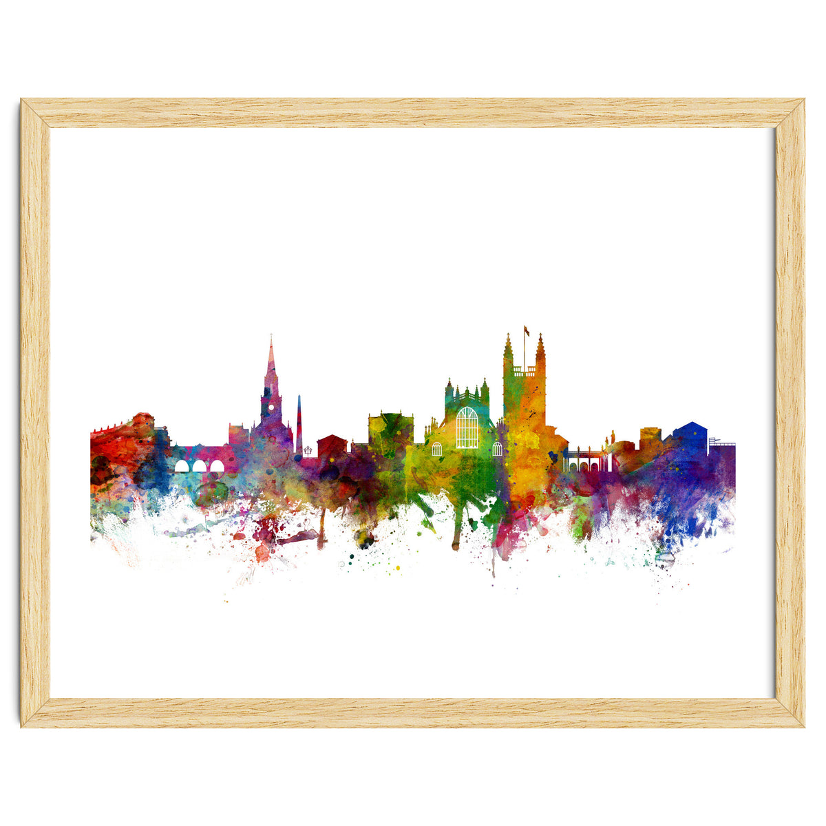 Bath England Skyline Cityscape