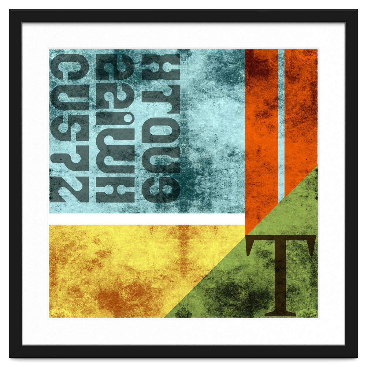 Abstract Industrial Rgby